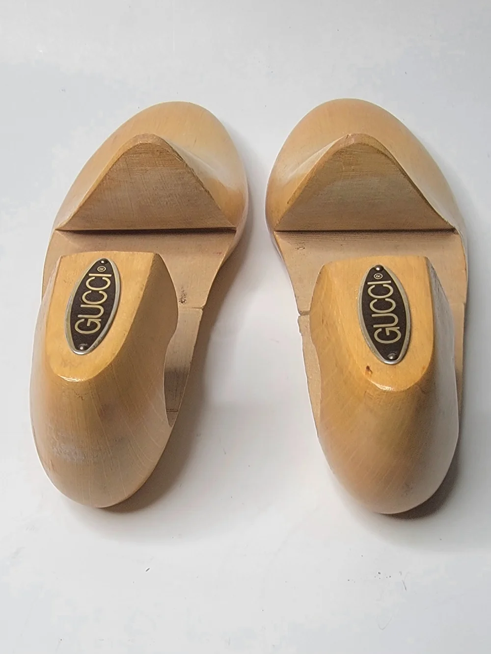 Gucci Vintage D. Mackay. New York Adjustable Wooden Shoe Tree Stretchers